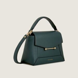 Strathberry Mosaic Bag in Bottle Green